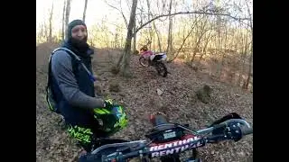 Зимно ЕНДУРО каране (GasGas350&RiejuMR300PRO)