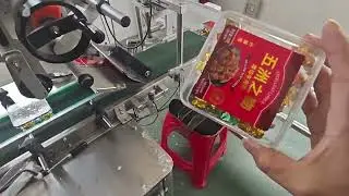 Candy box tapes sealing and labeling machine