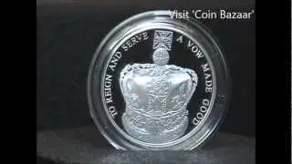 2013 60th Anniversary Queen's Coronation &pound;5 Silver Proof Coin by Royal Mint