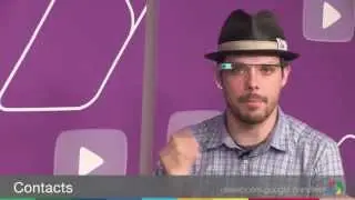 Google Mirror API: Contacts