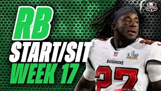 2021 Fantasy Football - MUST Start or Sit Week 17 Running Backs -  Every Match Up!!!