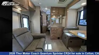 Unbelievable 2020 Thor Motor Coach Quantum Sprinter Class C RV For Sale in Colton, CA | RVUSA.com