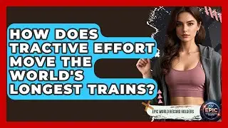How Does Tractive Effort Move The World's Longest Trains? - Epic World Record Holders