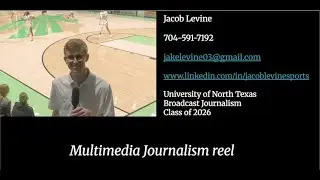 Jacob Levine Multimedia Journalism Reel