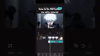 unlike me edit tutorial. comment if you need more help #tutorial #anime #edit #jujutsukaisen #goku