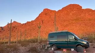 Organ Pipe Alamo Canyon primitive camping