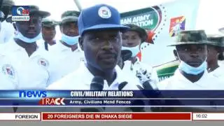 Civil/Military Relations: Army, Civilians Mend Fences