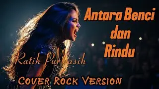 ANTARA BENCI DAN RINDU - Ratih Purwasih (Power Rock Cover) | [Kuma MusikAI ]