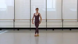 Relev&eacute; Attitude Devant | Ballet West Glossary