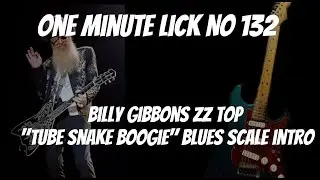 One Minute Lick No. 132  ZZ Top 