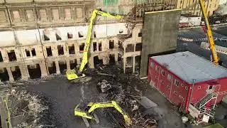 Genova, al via le demolizioni all&rsquo;Hennebique