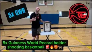 Guinness World Records #5 Most Behind the Backboard Basketball Shots ​⁠Alt Hands @MoveInsoles
