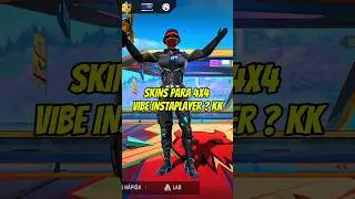SKINS PARA 4X4 VIBE INSTAPLAYER #freefire #garenafreefire #ff