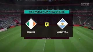 Argentina vs Rep. Ireland | Fifa 23 - Fifa world cup 2022 Online