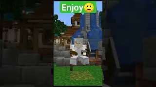 How to sit in Minecraft | How to sit on Minecraft chair #shorts #minecraft