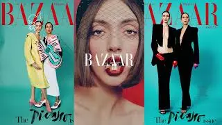 Harper's Bazaar Espa&ntilde;a April 2023 Issue ft. Pat and Anna Cleveland Shot by Vladimir Mart&iacute;