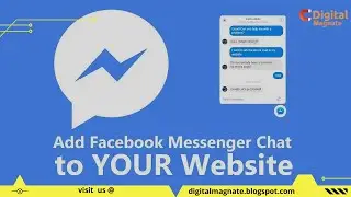 How To Install Facebook Chat messenger into Your Website