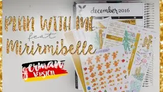 Monats&uuml;bersicht Erin Condren feat. MiriMiBelle | Deutsche Version