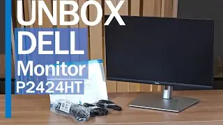 แกะกล่อง DELL Monitor P2424HT Unbox