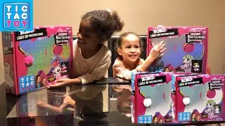 TIC TAC TOY XOXO LIGHT UP UNICORN HUGS & GLITTER FRIENDS  UNBOXING !! | Bailey&RileyTv|
