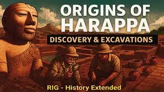 Origins of Harappa: Discovery & Excavations - Indian Political History&ndash; Ep 8 #harappa #Bharat #upsc