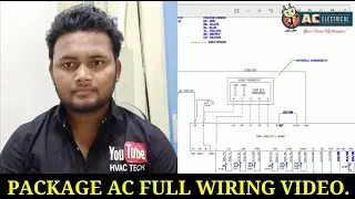 Package Ac Wiring With Diagram || Full video.🏔️🏔️🏔️