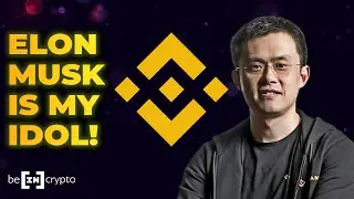 &ldquo;Elon Musk is my idol! - says CZ, Binance CEO&rdquo; | Interview Binance Community Event, Lisbon
