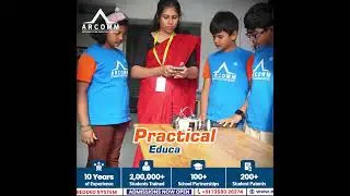 ✨ ARCOMM-ல், 6 முதல் 16 வயதுக்குள்ள குழந்தைகளுக்கு