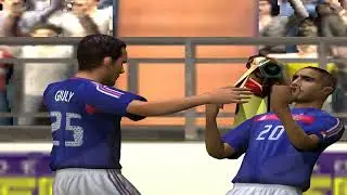 Playing FIFA 2005 Online in 2023 - France Comeback from 4-2 down after the 70th minute
