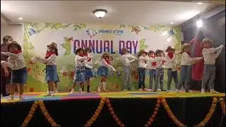 Dempo Kids Pre-School Annual Day Cowboy Dance. Miramar Goa.