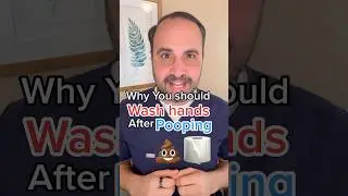 Why you should wash your hands after pooping 💩 #poop #bathroom #hygiene #dranis #soap #yt #ytshorts