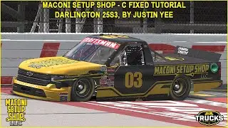 iRacing Maconi C-Fixed Trucks Darlington Guide to Qualifying and Race 25S3