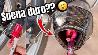 Probando simulador de turbo en esta motocicleta 🏍️  Que tal suena?