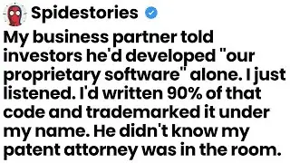 My business partner told investors he'd developed 