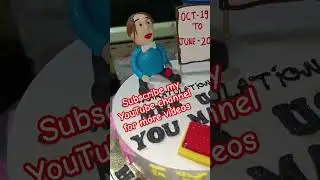 happy Retirement cake for the teacher by chef Simran cake company #cake #cakevideos #teacher #cakes