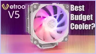 Vetroo V5 CPU Cooler Review and Comparison.