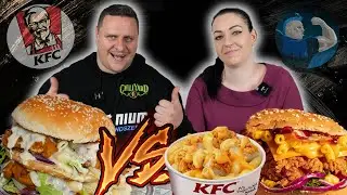 Mac'n Cheese vagy Mik'n cheese? 🍔🧀Milyen az új KFC burger?#burger #nempromo
