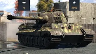 Tiger II H (10.5 KwK) - [9-0] - The best Tiger 2 in the game.