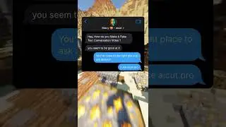 How to make Fake Text Conversation Story Video #faketext #textstory #chatstory #sms #texting #aicut