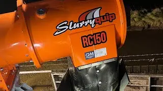 Slurryquip BORGER RC150 Mobile seperator supplied by Callum Hughes Machinery LTD