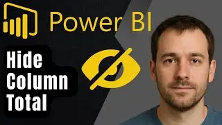 Как скрыть итог одного столбца в матрице Power BI (пошаговое руководство 2025)