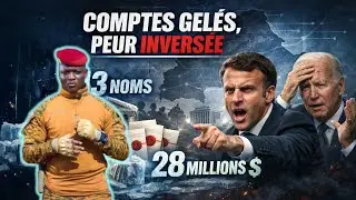 Ibrahim Traor&eacute; : 113 noms, 28 M$ gel&eacute;s &mdash; choc au Burkina, Paris sous pression