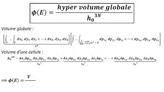Physique Statistique (Le nombre d’états accessibles : gaz parfait)