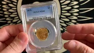 1878 Three Dollar PCGS MS66 $3 High Grade Featured Coin Video