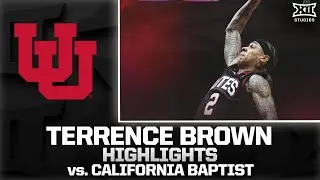 Terrence Brown Highlights vs. California Baptist | 2025-26 Big 12 Men's Basketball