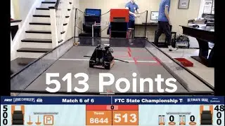 FTC Ultimate Goal: 513 Points | Former World Record at VT Championship