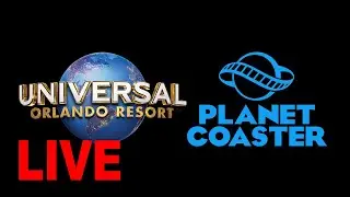 Universal Orlando: Planet Coaster LIVESTREAM!