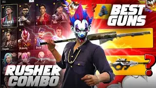 Free Fire Best Rush Character Combination | Best Character Skill Combination