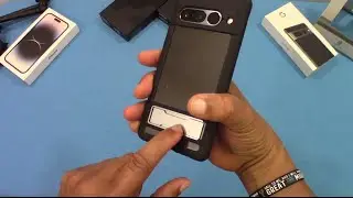 Encased Kickstand Case Designed for Google Pixel 7 PRO with Metal Stand!