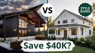 Industrial vs Modern Farmhouse Barndominium: Which Style Saves You $40K?